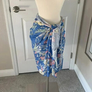 Tribal sport bathing suit cover up sarong style